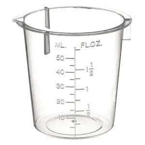 APPROVED VENDOR 3UDH9 Disposable Beakers 50ml - Pack Of 100 | AD2UEG