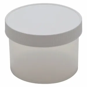 LAB SAFETY SUPPLY 9DHY6 Jar Wide Mouth 250 Ml Polypropylene - Pack Of 10 | AF4NJF