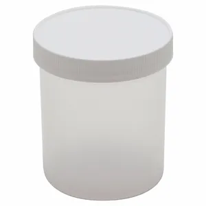 LAB SAFETY SUPPLY 8ZEP6 Wide-mouth Jars Polypropylene 16oz - Pack Of 10 | AF4KUJ