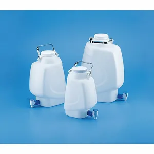 LAB SAFETY SUPPLY 49H045 Rectangular Carboy Stopcock 5.28 Gallon | AD6REM