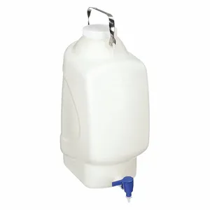 LAB SAFETY SUPPLY 49H048 Rectangular Carboy Stopcock 5.28 Gallon | AD6REQ