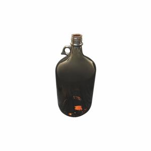 LAB SAFETY SUPPLY 52JZ39 Flasche, 1 Gallone Laborbedarf, Typ III Natronkalkglas, Schaumstoff, 6er-Pack | CR8LYK