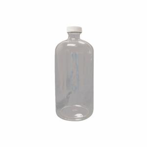 LAB SAFETY SUPPLY 52KA03 Flasche, 1 Gallone Laborbedarf, Typ III Natronkalkglas, PTFE, 4er-Pack | CR8LYL