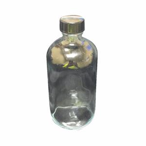 LAB SAFETY SUPPLY 52KA51 Bottle, 4 oz Labware Capacity, Type III Soda Lime Glass, 24 Pack | CR8MAJ
