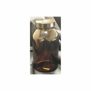 LAB SAFETY SUPPLY 52KA55 Flasche, 0.5 oz Laborbedarfskapazität, Typ III Natronkalkglas, 24er-Pack | CR8LYF