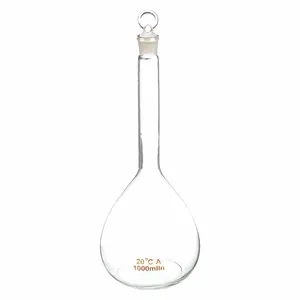 APPROVED VENDOR 5PRZ1 Volumetric Flask Class A 1000 Ml - Pack Of 2 | AE6CCF 5PTA0