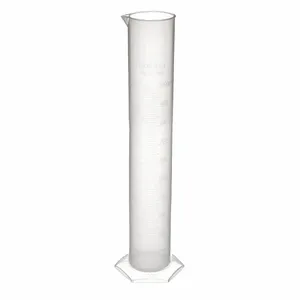 APPROVED VENDOR 5PTJ8 Graduated Cylinder 1000ml Plastic - Pack Of 12 | AE6CFL