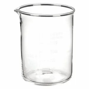 APPROVED VENDOR 5YGZ1 Beaker Low Form Glass 150ml - Pack Of 12 | AE7HDL