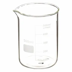 APPROVED VENDOR 5YGZ4 Beaker Low Form Glass 500ml - Pack Of 6 | AE7HDP