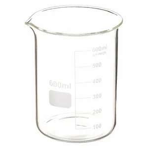 APPROVED VENDOR 5YGZ5 Beaker Low Form Glass 600ml - Pack Of 6 | AE7HDQ