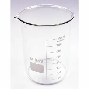 APPROVED VENDOR 5YGZ6 Beaker Low Form Glass 800ml - Pack Of 6 | AE7HDR