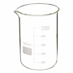 APPROVED VENDOR 5YGZ7 Beaker Low Form Glass 1000ml - Pack Of 6 | AE7HDT