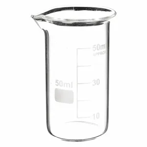 APPROVED VENDOR 5YHA1 Beaker Tall Form Glass 50ml - Pack Of 12 | AE7HEN