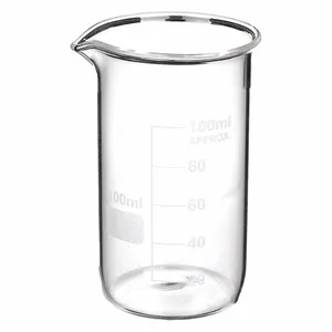 APPROVED VENDOR 5YHA2 Beaker Tall Form Glass 100ml - Pack Of 12 | AE7HEP