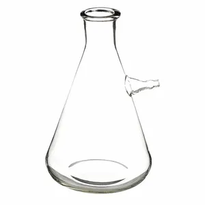 APPROVED VENDOR 5YHK4 Filtering Flask Side Tube 1000 Ml - Pack Of 2 | AE7HGQ