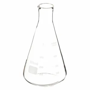 APPROVED VENDOR 5YHL8 Erlenmeyer Flask Narrow Neck 500ml - Pack Of 12 | AE7HHC