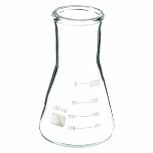 APPROVED VENDOR 5YHN3 Erlenmeyer Flask Wide Neck 250 Ml - Pack Of 12 | AE7HHG 5YHN2