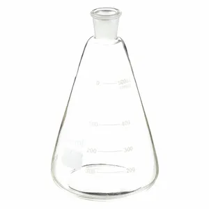 APPROVED VENDOR 5YHR6 Conical Flask Ground Mouth 500 Ml - Pack Of 6 | AE7HHR