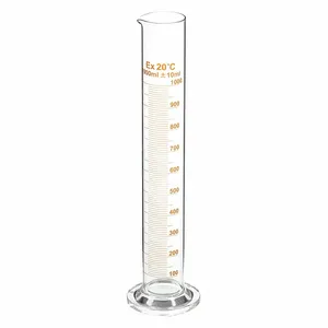 APPROVED VENDOR 5YHY4 Graduated Cylinder 1000ml Glass - Pack Of 2 | AE7HKG