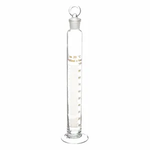 APPROVED VENDOR 5YHY9 Graduated Cylinder 100ml Glass - Pack Of 12 | AE7HKM