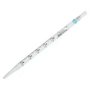 LAB SAFETY SUPPLY 667206B Pipette, 5 mL Capacity, Plastic, A, Sterile, 200 PK | CR8MDV 48TE20