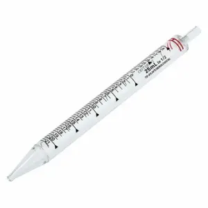 LAB SAFETY SUPPLY 667226B Pipette, 25 mL Capacity, Plastic, A, Sterile, 100 PK | CR8MDU 48TE23