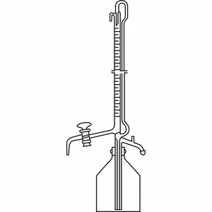 APPROVED VENDOR 6CDR2 Burette Automatic Glass 10ml.grade B | AE8ARE