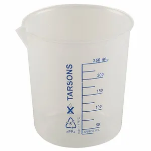 APPROVED VENDOR 6FAE5 Beaker 250 Ml Polypropylene - Pack Of 6 | AE8RLY