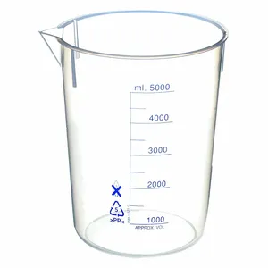 APPROVED VENDOR 6FAE9 Beaker 5000 Ml Polypropylene Pk 1 | AE8RMC