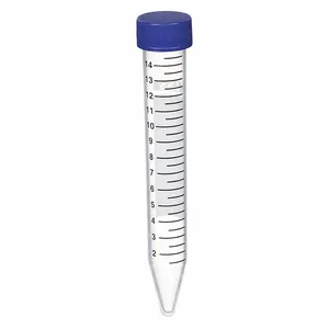 LAB SAFETY SUPPLY 6VMY0 Conical Tube 15ml Polypropylene - Pack Of 500 | AF2MUG