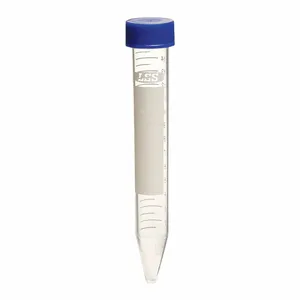 LAB SAFETY SUPPLY 6VMY1 Conical Tube.15ml Racked Sterile.- Pack Of 500 | AF2MUH