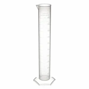 LAB SAFETY SUPPLY 9NNX3 Graudated Cylinder Polypropylene 1000ml | AF4XDT