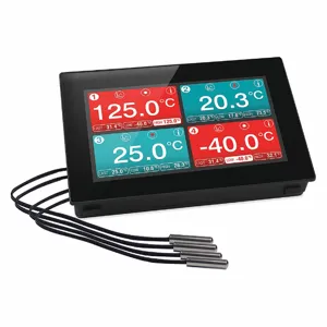 LASCAR EL-SGD 43-ATP Temperature Data Logger, ±1.8 Deg F Accuracy, 40 Deg to 257 Deg F | CV4PQX 54TY50