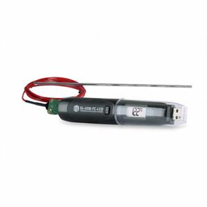 LASCAR EL-USB-ULT-LCD+ Temperature Data Logger, ±1.8 Deg C ±3.2 Deg F Accuracy, -148 Deg to 212 Deg F | CV4PQV 61HJ11