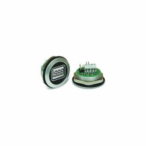 LASCAR EM32-1B-LCD Round Voltmeter, Dc Volt | CR8MRN 20PD57