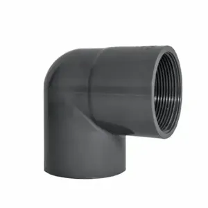 LASCO 307251 90 Degree Service Elbow, 2 Inch X 1 1/2 Inch Fitting Pipe Size, Schedule 40, 280 PSI | CR8MUF 60UC13