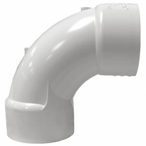 LASCO 406020SW 90 Deg. Sweep Elbow, 2 Inch X 2 Inch Fitting Pipe Size, Schedule 40 | CR8MUL 60UC91