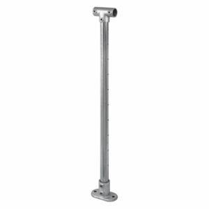 LAVI 23-CAD114ID/42/F/C LIDO Cable Rail Center Post, Steel, 4 Inch x 2 in, Round, 1 43/64 Inch Overall Length | CR8NDP 52YX64