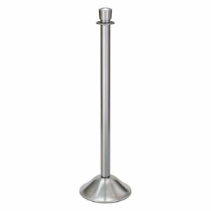 LAVI 44-2020 Urn Top Rope Post, 40 1/4 Inch Height, 11 Inch Base Dia, Satin Stainless Steel, Steel | CR8NJU 424Z17