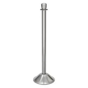 LAVI 44-2020 Urn Top Rope Post, 40 1/4 Inch Height, 11 Inch Base Dia, Satin Stainless Steel, Steel | CR8NJU 424Z17