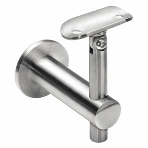 LAVI 49-309/1H Adjustable Bracket, Round, 3 Inch Overall Length, Silver | CR8MYW 52YX81