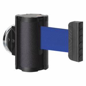 LAVI 50-3010MG/WB/BL Retractable Belt Barrier, Blue, Wrinkle, 7 ft Belt Length | CR8NEZ 52YY20