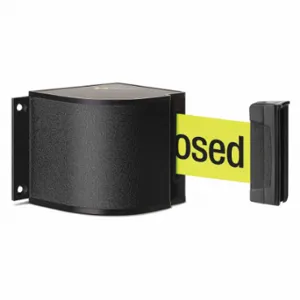 LAVI 50-3015WB/24/FY/F7 Retractable Belt Barrier, Yellow Wrinkle | CR8NFU 52YZ07