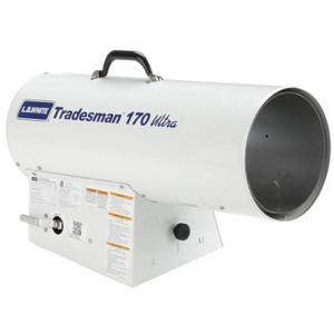 LB WHITE CP170EUPN21163T Portable Gas Torpedo Heater, 170000 Btuh Heating Capacity Output, Propane, Direct Spark | CR8NLE 16W280