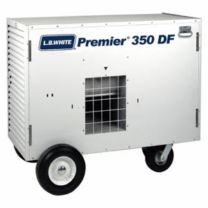 LB WHITE CS350DSDN22168T Portable Gas Ducted Tent And Remediation Heater, 350000 Btuh Heating Capacity Output | CU4NJB 16W290