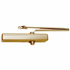 LCN 1461-RW/PA BRASS Door Closer, Non Hold Open, Non-Handed, 12 1/4 Inch Housing Lg, 2 3/8 Inch Housing Dp | CR8NTX 28XN58