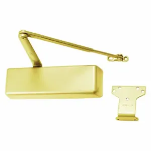 LCN 4031-RW/PA BRASS Door Closer, Non Hold Open, Non-Handed, 10 3/8 Inch Housing Lg, 2 7/8 Inch Housing Dp | CR8NTF 46TM79