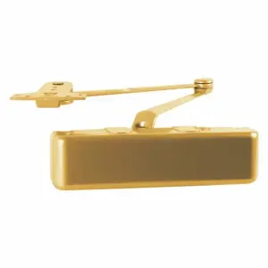 LCN 4031-SCUSH BRASS Door Closer, Hold Open, Non-Handed, 10 3/8 Inch Housing Lg, 2 3/4 Inch Housing Dp | CR8NRM 46TM94