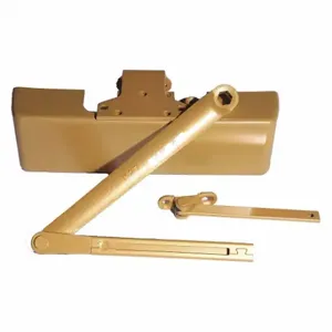 LCN 4040XP-RW/PA BRASS Door Closer, Non Hold Open, Non-Handed, 12 1/4 Inch Housing Lg, 2 1/4 Inch Housing Dp | CR8NTQ 28XR17