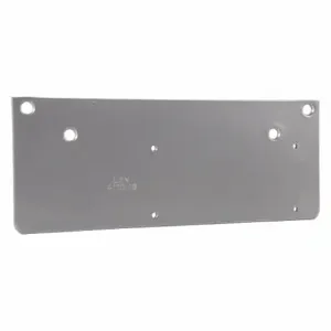 LCN 4110-18 AL Drop Plate, Aluminum, Silver, 12 1/4 Inch Length | CR8NXJ 46TY48